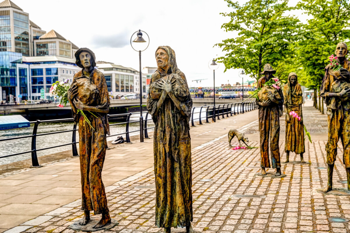 Potato Famine Memorial - Ireland