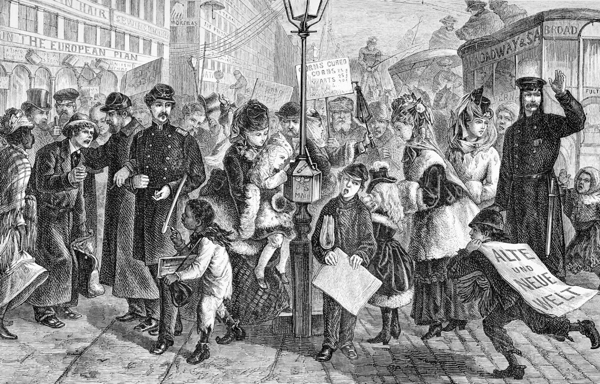 1800s America History of Black Friday