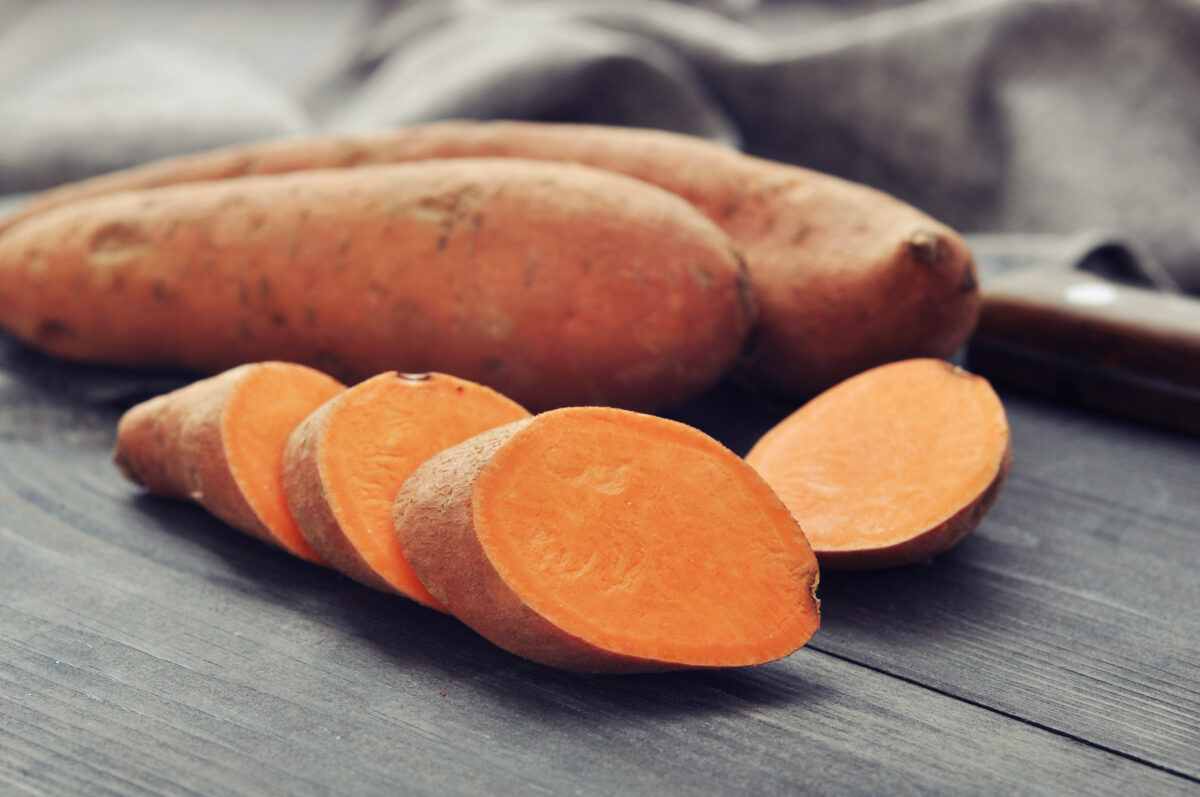 November produce - sweet potatoes